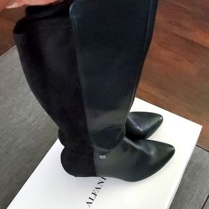 Black boots size 8 Alfani